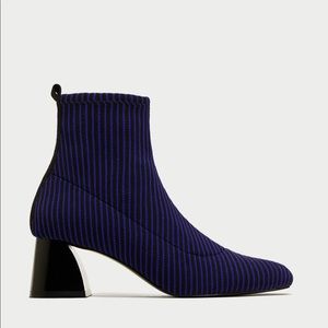 Zara striped boot